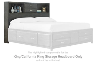 Cabecero de almacenamiento Caitbrook King/California King