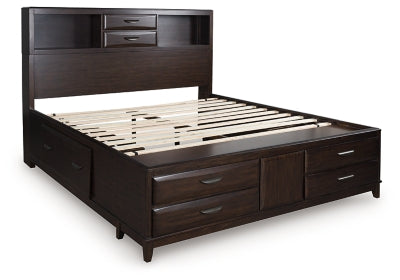 Cama Vanmore California King con almacenamiento