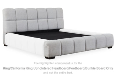 Jesstean King/California King Upholstered Headboard/Footboard/Bunkie Board