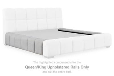Largueros tapizados para cama Jesstean Queen/King