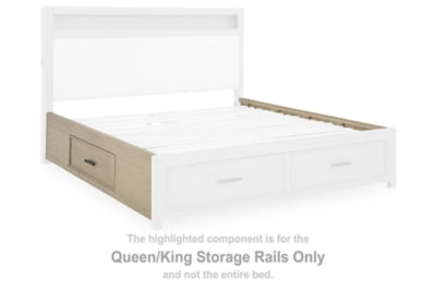 Rieles de almacenamiento Queen/King de Calmoro