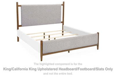 Lyncott Cabecero/Pie de Cama/Somier Tapizado California King