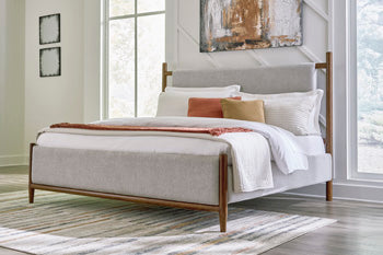 Lyncott Cabecero/Pie de Cama/Somier Tapizado California King