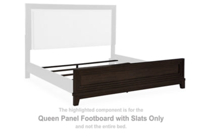 Neymorton Queen Panel Footboard with Slats