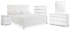 Fortman King Panel Bed, Dresser, Mirror, Chest and Nightstand