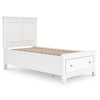 Fortman Twin Storage Footboard with Roll Slats