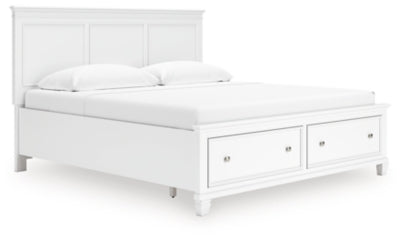 Cama de almacenamiento Fortman King