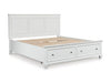 Fortman King/California King Storage Footboard with Roll Slats