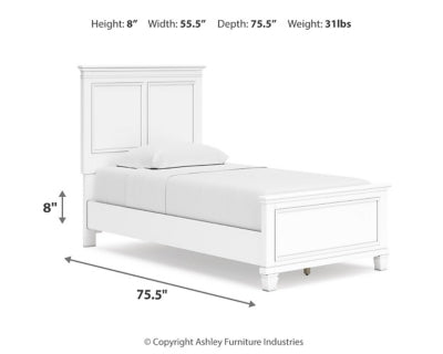 Fortman Twin/Full Panel Rails