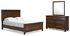 Danabrin Queen Panel Bed, Dresser and Mirror