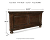 Porter Queen Panel Footboard