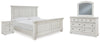 Robbinsdale Queen Panel Bed, Dresser, Mirror and Nightstand