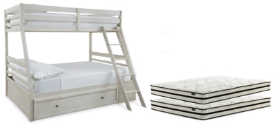 Robbinsdale Twin over Full with Storage and Mattresses