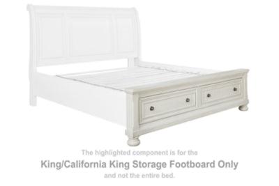 Pie de cama de almacenaje Robbinsdale King/California King