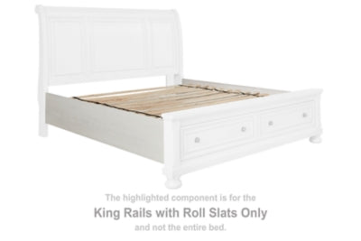 Robbinsdale King Rails with Roll Slats