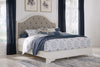 Blendon King Upholstered Panel Bed