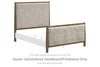 Roanhowe Queen Upholstered Headboard/Footboard