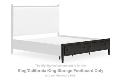 Portdown King/California King Storage Footboard