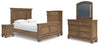 Vandenmore Queen Panel Bed, Dresser, Mirror, Chest and Nightstand