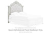Montelaine Queen Upholstered Panel Headboard