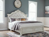 Montelaine California King Upholstered Panel Bed