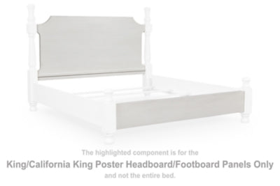 Chadworth King/California King Poster Headboard/Footboard Panels