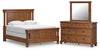 Chadworth Queen Poster Bed, Dresser and Mirror