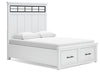 Ashbryn Queen Panel Storage Bed