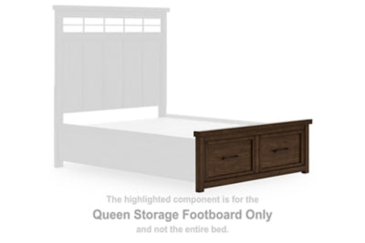Taffenbrook Queen Storage Footboard
