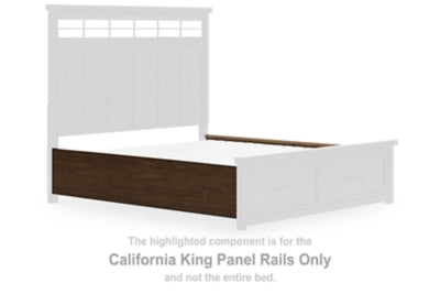 Taffenbrook California King Panel Rails