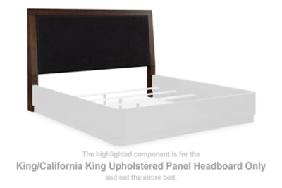 Kendamor King/California King Upholstered Panel Headboard