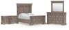 Blairhurst Queen Panel Bed, Dresser, Mirror and 2 Nightstands