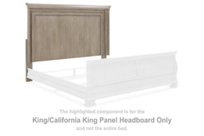 Cabecero Lexorne tamaño King/California King de paneles
