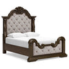 Maylee Queen Upholstered Panel Footboard with Slats