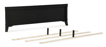 Welltern King/California King Panel Footboard with Slats