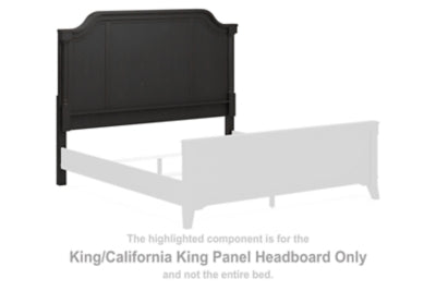 Welltern King/California King Panel Headboard