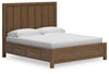 Cabalynn California King Panel Bed with Storage