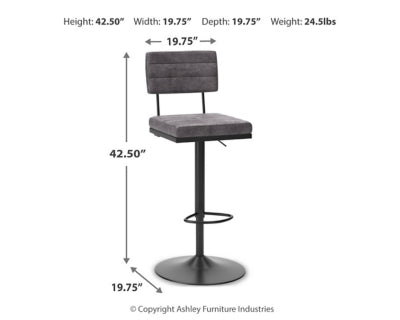 Strumford Bar Height Bar Stool