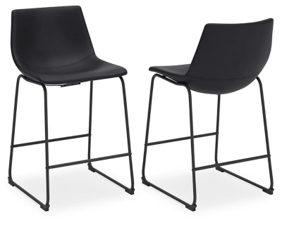 Centiar Counter Height Bar Stool (Set of 2)