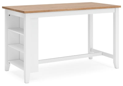 Mesa de comedor a la altura de la encimera Gesthaven