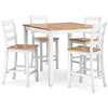 Gesthaven Counter Height Dining Table and 4 Barstools (Set of 5)