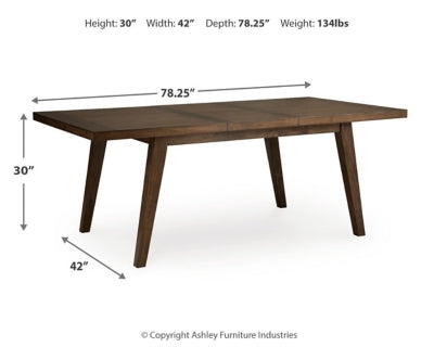 Zumbado Dining Extension Table