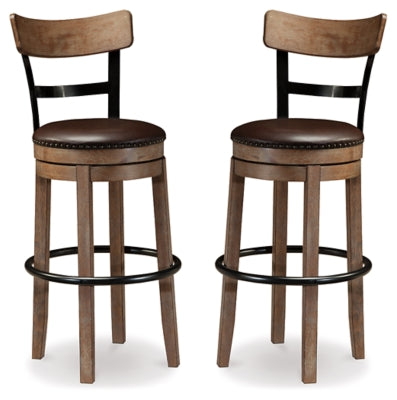 Pinnadel Bar Height Bar Stool (Set of 2)