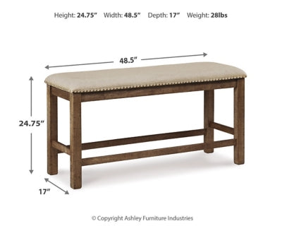 Moriville Counter Height Dining Bench