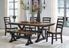 Wildenauer Dining Table, 4 Chairs and Bench