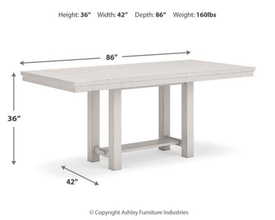 Robbinsdale Counter Height Dining Extension Table