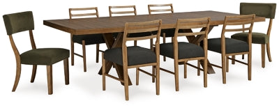 Steenlage Dining Table and 8 Chairs