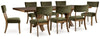 Steenlage Dining Table and 8 Chairs