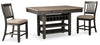 Tyler Creek Counter Height Dining Table and 2 Barstools