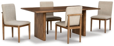 Isanti Dining Table and 4 Chairs
